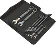 6001 Joker Switch 8 Imperial Set 1 Ratcheting combination wrenches set, Imperial, 1 x 5/16"x144; 1 x 3/8x159; 1 x 7/16"x165.0; 1 x 1/2"x171; 1 x 9/16"x187; 1 x 5/8"x213; 1 x 11/16"x234; 1 x 3/4"x246; 1 x 240.0x50.0, Wera 05020093001
