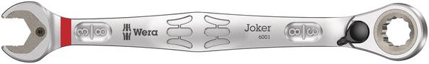 6001 Joker Switch Ratcheting combination wrench, with switch lever, imperial, 3/8x159, Wera 05020076001
