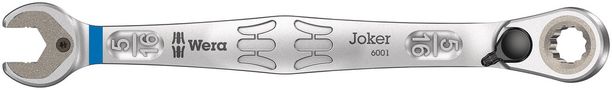 6001 Joker Switch Ratcheting combination wrench, with switch lever, imperial, 5/16"x144, Wera 05020075001