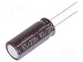 Capacitor: electrolytic; THT; 82uF; 220VDC; Ø12.5x31.5mm; ±20% NICHICON UPT2P820MHD