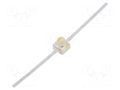 LED; amber; SMD; 2pin THT; 500mcd; 2.21x2.08x2.44mm; 15°; 20mA BROADCOM (AVAGO) HLMA-QL00