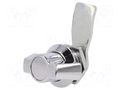 Lock; without cylinder; zinc and aluminium alloy; 18mm; chromium RST ROZTOCZE 2.PM18.005-18