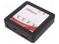 Interface converter; Ethernet,RS232,USB; 95x95x25mm; 5VDC ELATEC TC2K-BT2EU