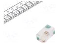 LED; orange; SMD; 0402; 8÷100mcd; 1.7÷2.4VDC; 1x0.5x0.4mm; 140°; 5mA REFOND RF-OU0402TS-CE-B