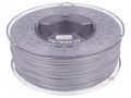 Filament: ASA; Ø: 1.75mm; aluminium; 230÷240°C; 1kg; soluble DEVIL DESIGN DEV-ASA-1.75-ALU