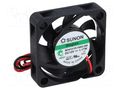 Fan: DC; axial; 12VDC; 40x40x10mm; 16.73m3/h; 31.4dBA; Vapo; 8500rpm SUNON MF40101VX-A99-A
