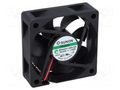 Fan: DC; axial; 24VDC; 60x60x20mm; 38.87m3/h; 33.5dBA; Vapo; 26AWG SUNON MF60202V1-A99-A