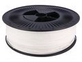 Filament: PET-G; Ø: 1.75mm; white; 220÷250°C; 5kg DEVIL DESIGN DEV-PETG-1.75-WH-5