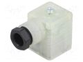 Connector: valve connector; plug; form A; 18mm; female; PIN: 4; 8A HIRSCHMANN GDML3016LED24RG