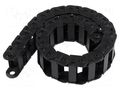Cable chain; LIGHT; Bend.rad: 100mm; L: 990mm; Int.height: 25mm BREVETTI 325LE103100