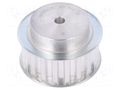 Belt pulley; T10; W: 25mm; whell width: 40mm; Ø: 61.8mm; aluminium OPTIBELT 40-T10-20-200ZA