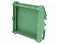 Enclosure: enclosure base; Y: 108mm; X: 90mm; Z: 28.7mm; green DEGSON ELECTRONICS DM108-90-14-100AH