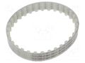 Timing belt; T10; W: 16mm; H: 4.5mm; Lw: 320mm; Tooth height: 2.5mm OPTIBELT T10-320-16-77ZA