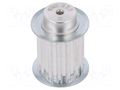 Belt pulley; T5; W: 25mm; whell width: 36mm; Ø: 23.05mm; aluminium OPTIBELT 36-T5-15-200ZA