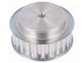 Belt pulley; T10; W: 25mm; whell width: 40mm; Ø: 77.75mm; aluminium OPTIBELT 40-T10-25-200ZA