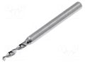 Drill bit; Ø: 1.1mm; L: 38.2mm; PCB; 1/8" (3,175mm) KEMMER PRAEZISION SM32-1.1