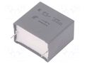 Capacitor: polypropylene; 3.3uF; 250VDC; 250VAC; Ioper.max: 8A KEMET C4AF1BU4330A11K