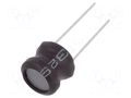 Inductor: wire; THT; 47uH; 1.8A; ±10%; Ø9.5x8.5mm; vertical; Ø: 9.5mm FERROCORE COIL0807-0.047