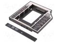 Hard discs housing: 2,5"; installation for CD/DVD drive slot DIGITUS DA-71109