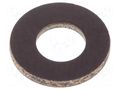 Washer; round; M4; D=9mm; h=0.8mm; laminated paper; BN 1077 BOSSARD B4/BN1077