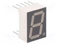 Display: LED; 7-segment; 14.2mm; 0.56"; No.char: 1; red; 30÷60mcd FORYARD FYS-5613BUHR-21