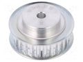 Belt pulley; T5; W: 10mm; whell width: 21mm; Ø: 50.1mm; aluminium OPTIBELT 21-T5-32-200ZA