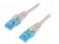 Patch cord; U/UTP; Cat: 5e; RJ45 plug,both sides; stranded; Cu DIGITUS DK-1511-015