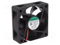 Fan: DC; axial; 12VDC; 60x60x20mm; 38.19m3/h; 32.5dBA; slide; 26AWG SUNON EE60201S1-999-A