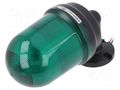 Signaller: lighting; flashing light,continuous light; green QLIGHT Q100LW-12/24-G