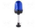 Signaller: lighting; flashing light,continuous light; blue; IP65 QLIGHT Q125LP-12/24-B-QZ2