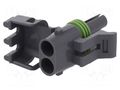 Connector: wire-wire; plug; female; Weather Pack Tower; PIN: 2 APTIV 12015378