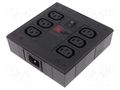 Connector: AC supply; splitter; 10A; 250VAC; C13 (F),C14 (E) BULGIN PXD701/061/10/1