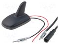 Antenna; automotive,SHARK; AM,FM; universal; 4.5m; 12VDC PER.PIC. A00005