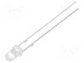 LED; green (fluorescent green); 3mm; 10000÷12000mcd; 30°; 6.5÷7lm OPTOSUPPLY OSG74L3131A