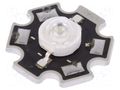 Power LED; green; STAR; 130°; 350mA; 515÷535nm; 87.4÷99.6lm; 1W ProLight Opto PM2E-1LGS