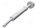 Test needle; Operational spring compression: 4mm; Min.pitch: 4mm TEKON TK20LED.5.00.L25