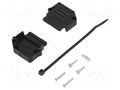 Enclosure for connectors: D-Sub; D-Sub 15pin,D-Sub HD 26pin AMPHENOL COMMUNICATIONS SOLUTIONS 863093C15ALF