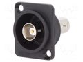 Coupler; BNC socket,both sides; 50Ω; FT; black; plastic; 19x24mm CLIFF CP303090