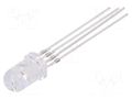 LED; red/green/yellow; 5mm; 30°; Front: convex; No.of term: 4; round OPTOSUPPLY OSTMMA5B31A