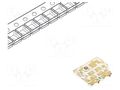 LED; green/blue/yellow; SMD; 0606; 3÷3.4/3÷3.4/1.8÷2.4VDC; 140° REFOND RF-W3S198TS-A37