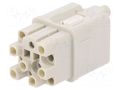 Connector: HDC; contact insert; female; GWconnect; PIN: 13; 400V MOLEX MX-93601-0447