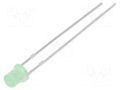 LED; yellow green; 3mm; 13÷30mcd; 130°; Front: flat; 1.6÷2.4VDC LUCKYLIGHT LL-304GD1X-1B