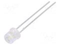 LED; white cold; 5mm; 1000÷1700mcd; 100°; Front: flat; 2.6÷3.6VDC LUCKYLIGHT LL-504WC1E-W2-3P