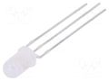 LED; yellow/yellow green; 5mm; 60°; Front: convex; No.of term: 3 LUCKYLIGHT LL-509YGM2E-C-1B