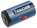 Battery: lithium; C; 3.6V; 8500mAh; non-rechargeable; Ø25.6x49.5mm TEKCELL BAT-ER26500