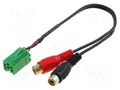 Aux adapter; RCA; Renault PER.PIC. C7001-RCA