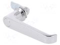 Lock; without cylinder; zinc and aluminium alloy; 18mm; chromium RST ROZTOCZE 2.L18.005-18