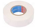 Tape: electrical insulating; W: 15mm; L: 10m; Thk: 0.15mm; white TESA 53988-15/10-WH