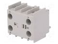 Auxiliary contacts; Leads: screw terminals; front; CI 5 DANFOSS 037H3513
