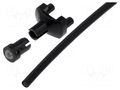 Fiber for LED; Ø: 2.2mm; L: 150mm; round; Front: convex MENTOR 1216.1001